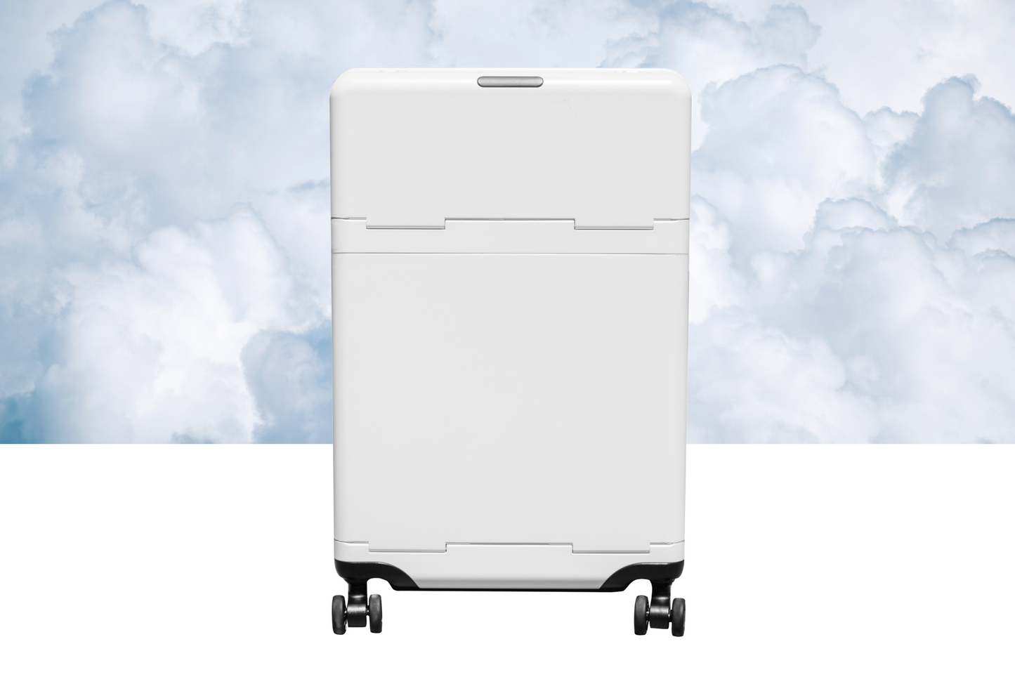 Cloud White Carry-On Case - With Fabric Accessories